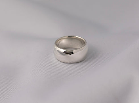 voluminous high dome ring -ボリュームネス甲丸リング FR001