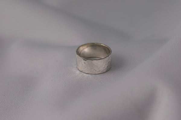 hammered ring - 槌目リング FR011