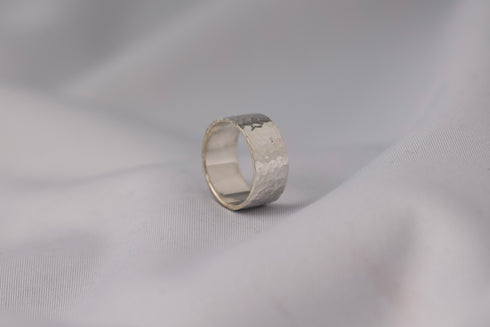 hammered ring - 槌目リング FR011