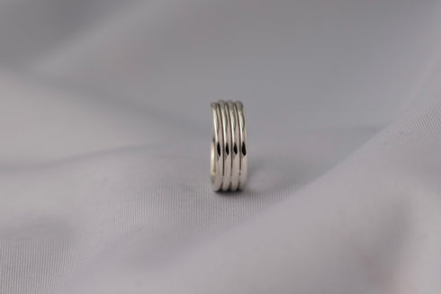 Round quadruple ring - 四連リング FR010