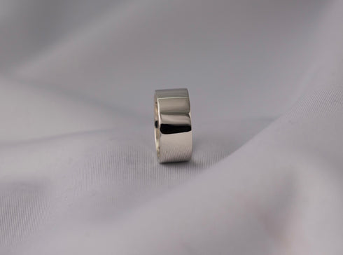 voluminous flat ring -ボリュームネス平打ちリング NO.005