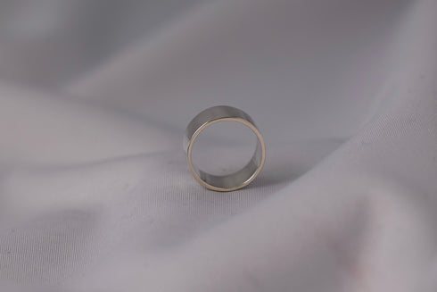 voluminous flat ring -ボリュームネス平打ちリング NO.005