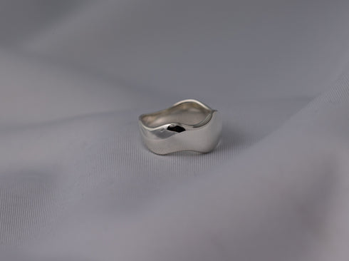 voluminous high dome wave ring -ボリュームネスウェーブリング FR009