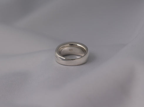 voluminous big high dome ring -ボリュームネスハイ甲丸リング FR002