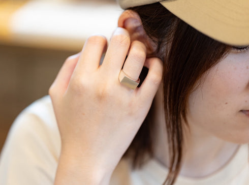 seal stand flat ring -印台フラットリング RF004